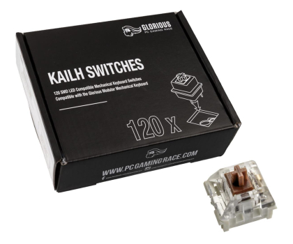 Podzespół komputerowy Glorious Kailh Speed Bronze Switches (120 szt.)